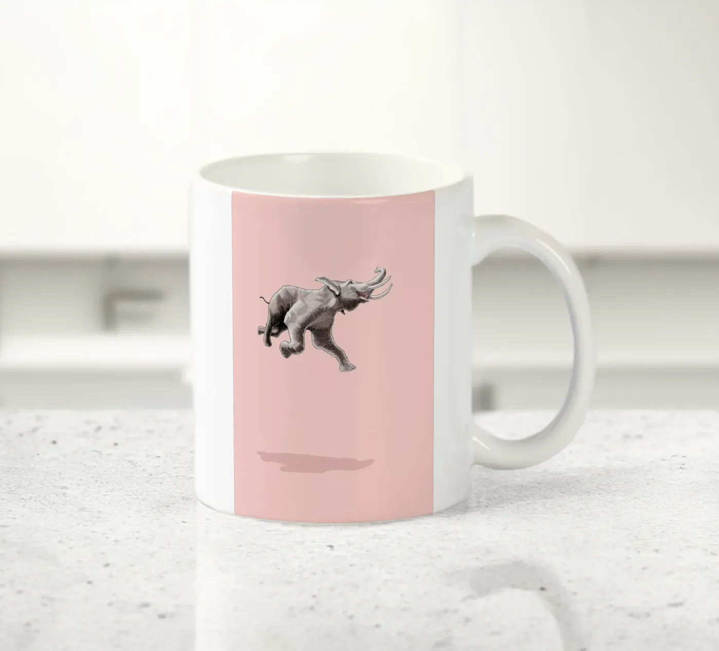 Float Like a Bird ceramic mug by Jason Ratliff
