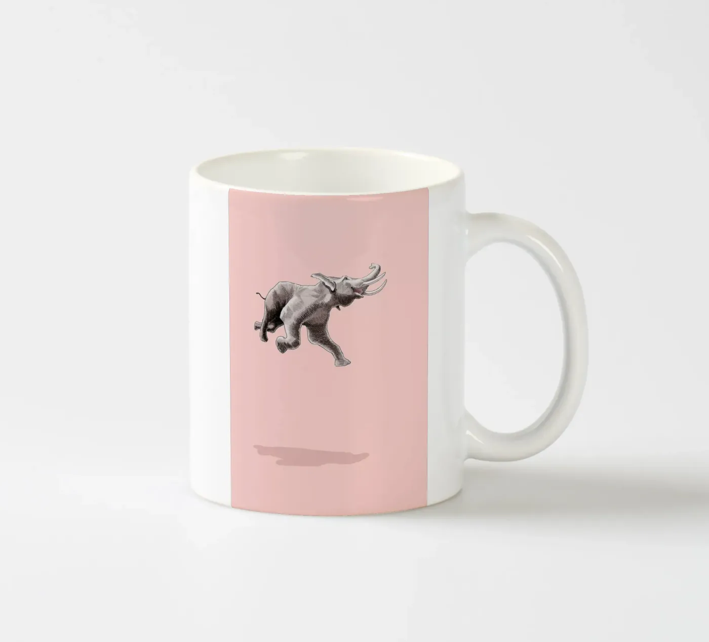 Float Like a Bird ceramic mug by Jason Ratliff