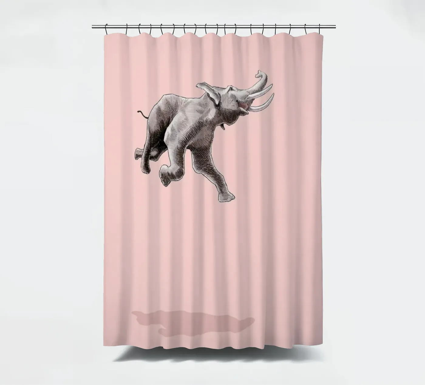Float Like a Bird douchegordijn van Jason Ratliff