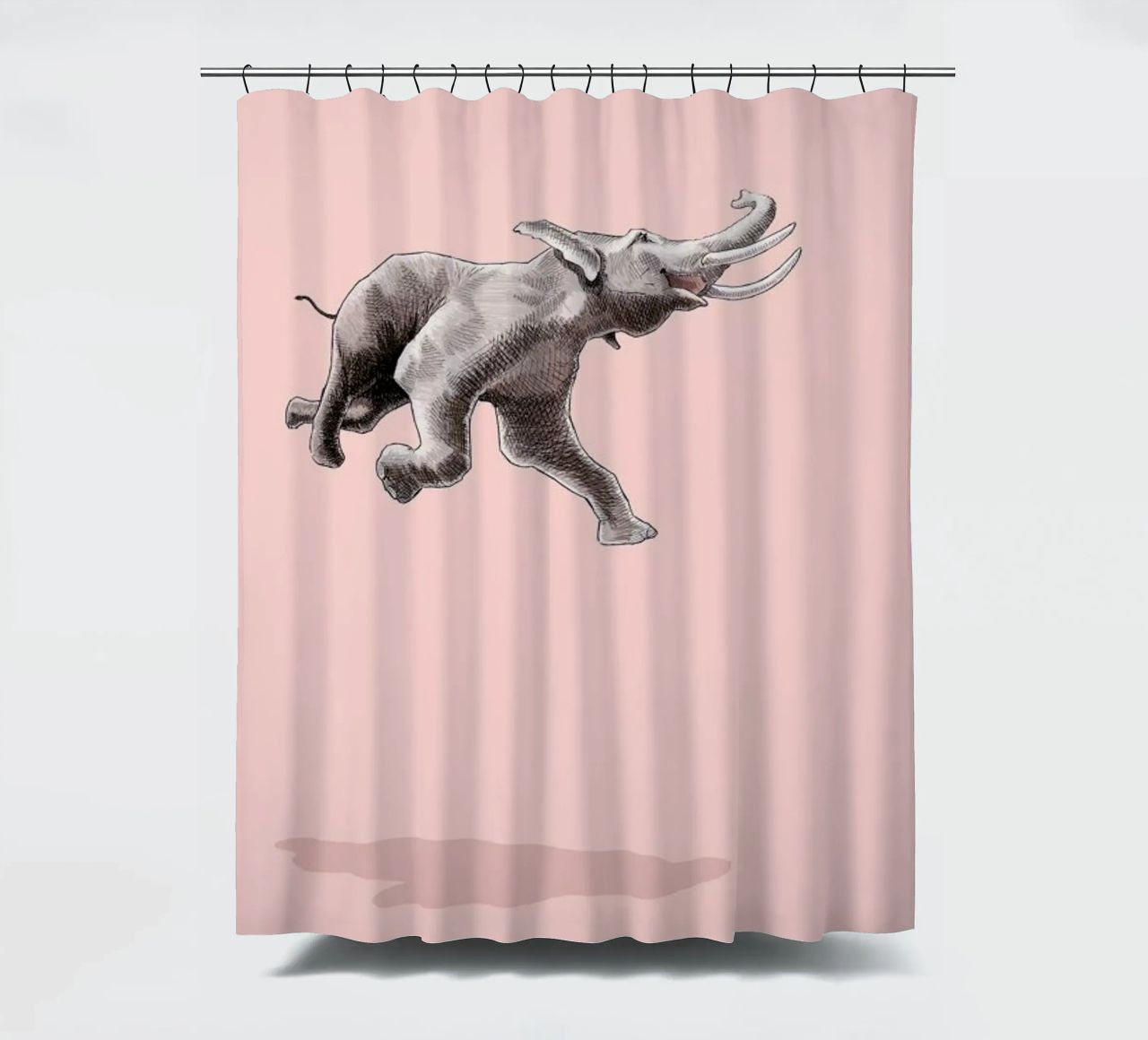 Float Like a Bird tenda da doccia da Jason Ratliff