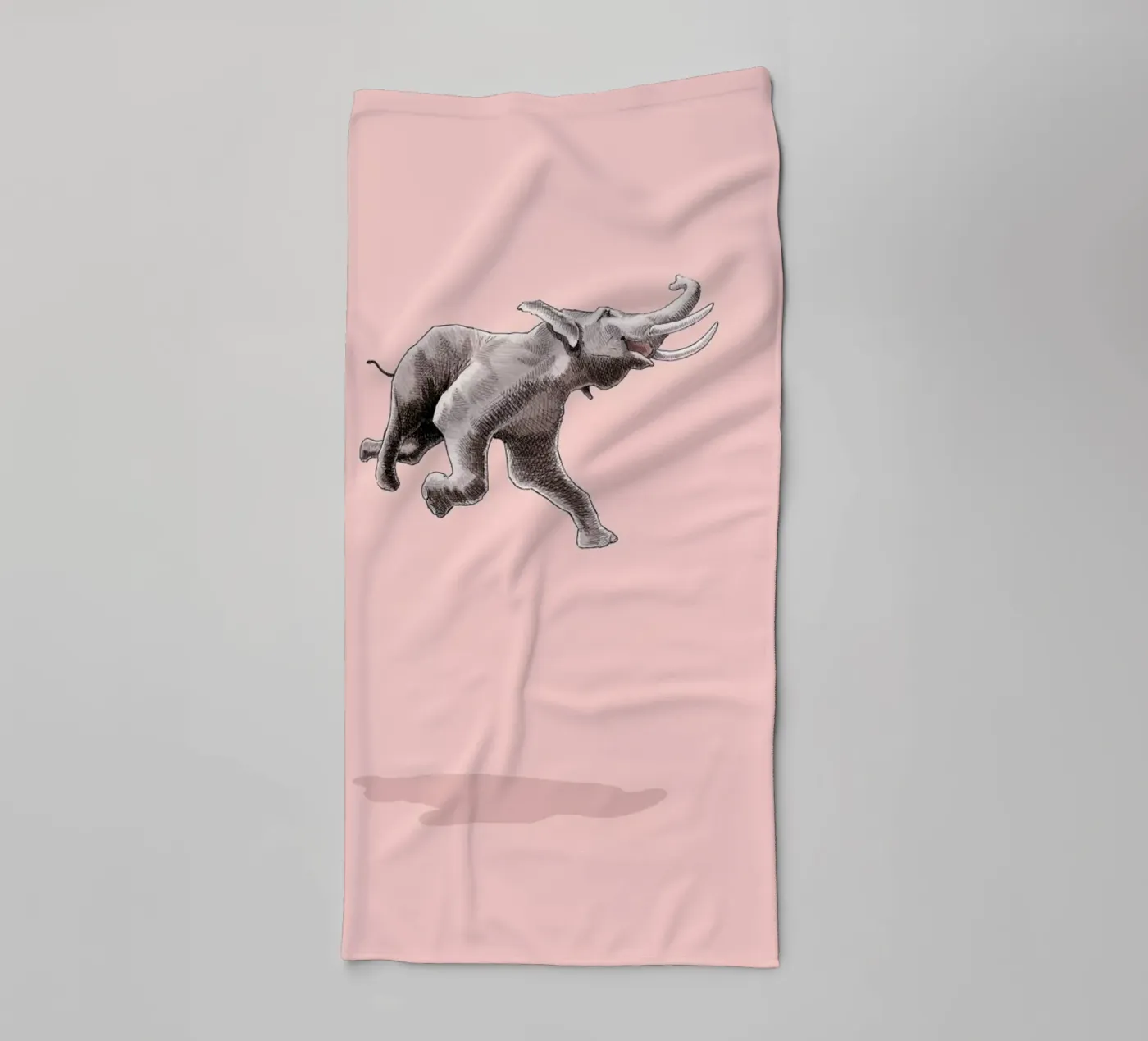 Float Like a Bird towel by Jason Ratliff