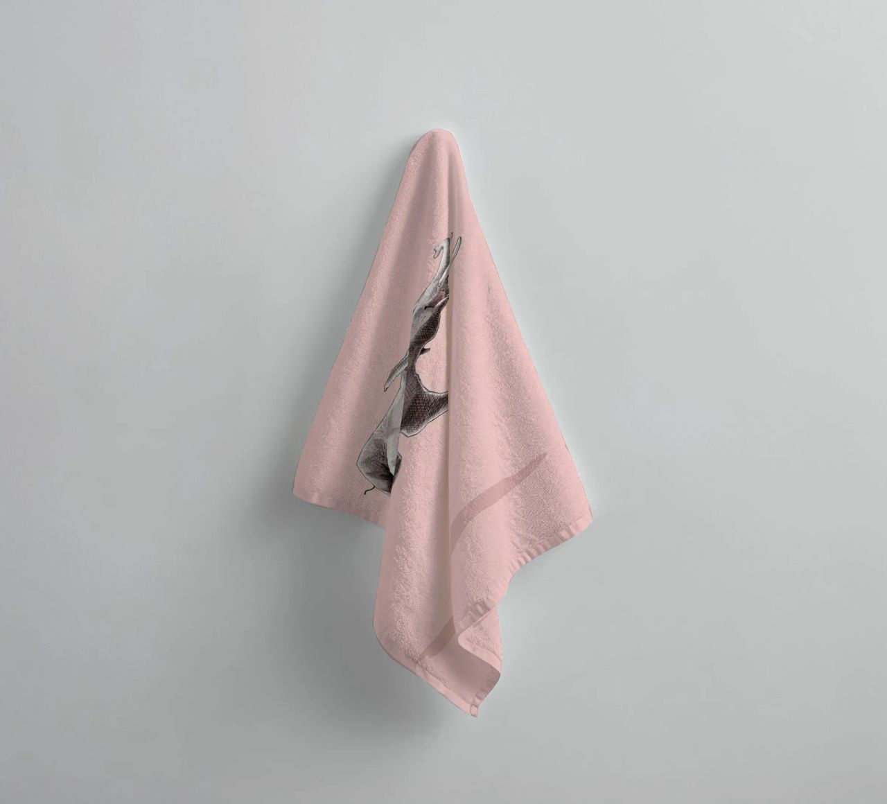 Float Like a Bird towel by Jason Ratliff