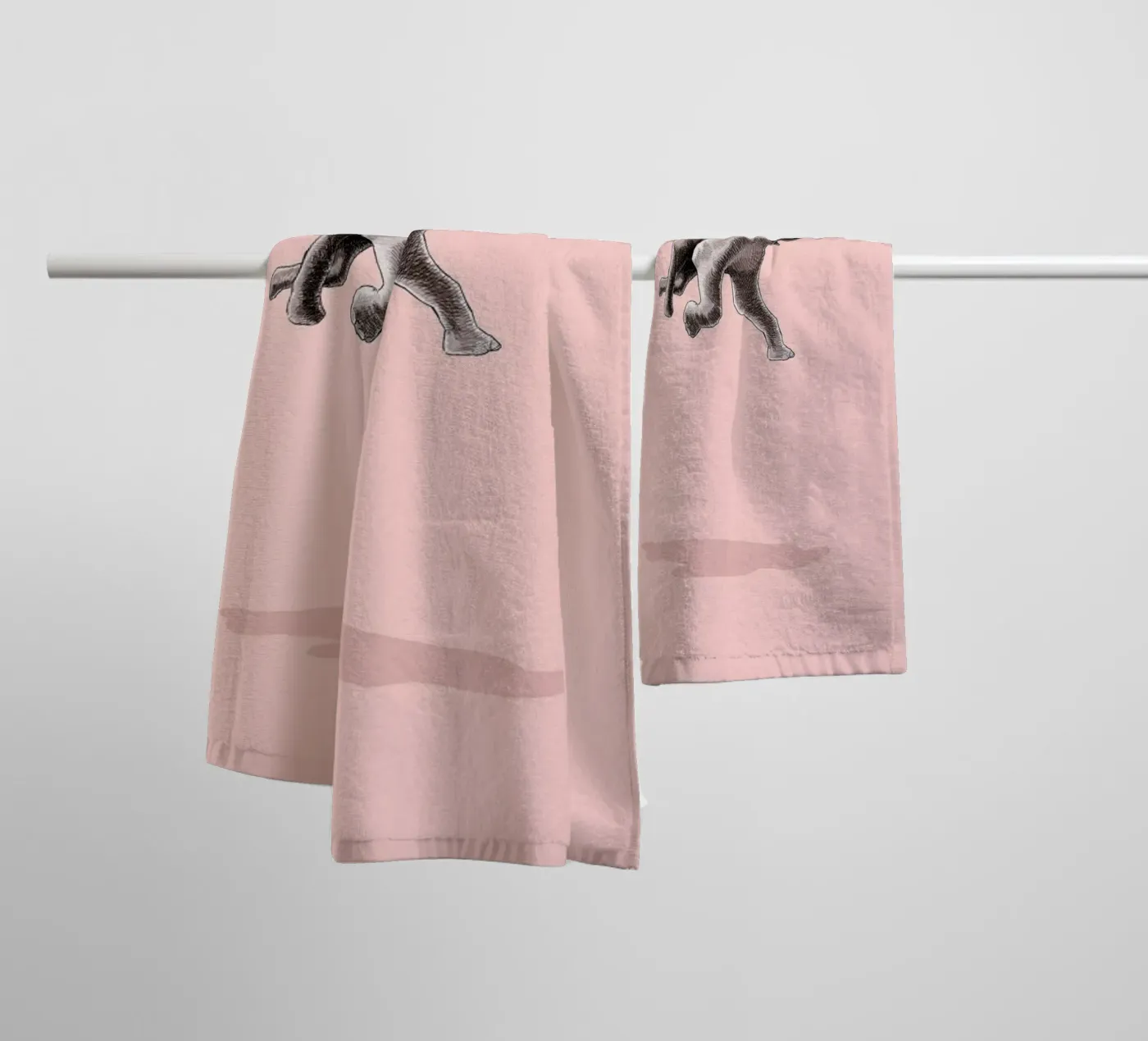 Float Like a Bird towel by Jason Ratliff