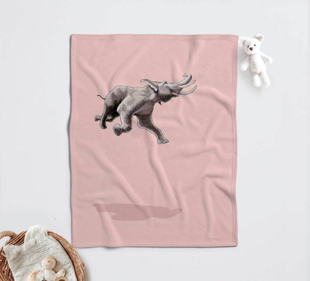 Float Like a Bird coperta in pile da Jason Ratliff