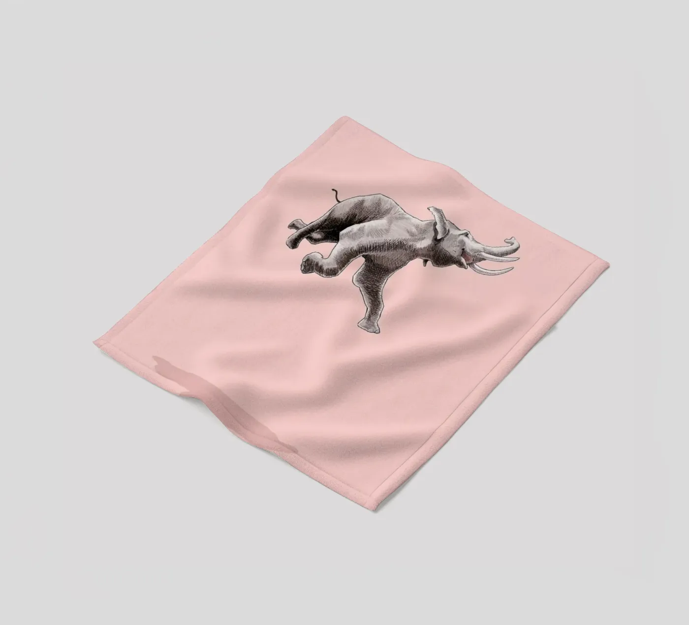 Float Like a Bird fleece blanket by Jason Ratliff