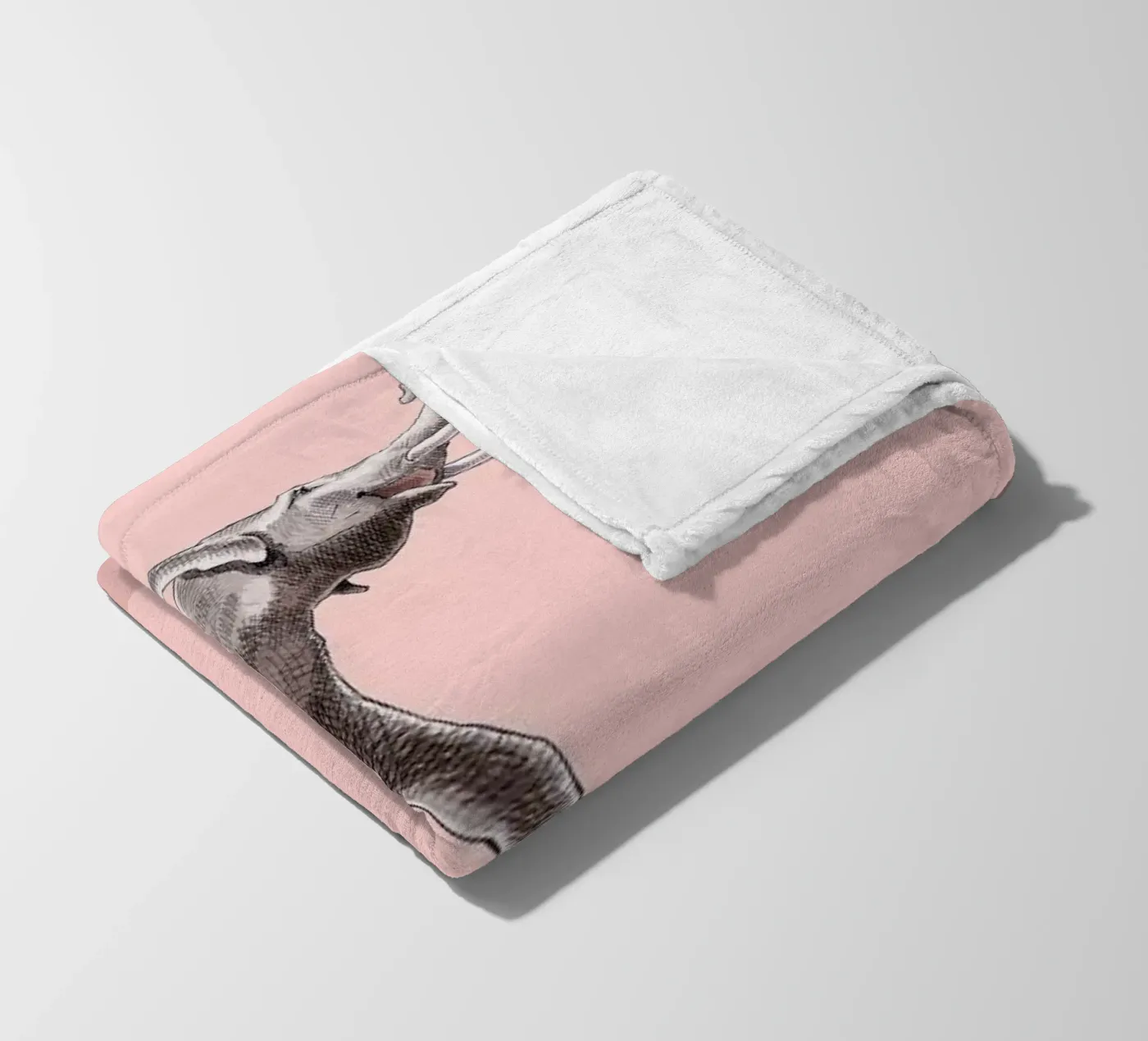 Float Like a Bird fleece blanket by Jason Ratliff