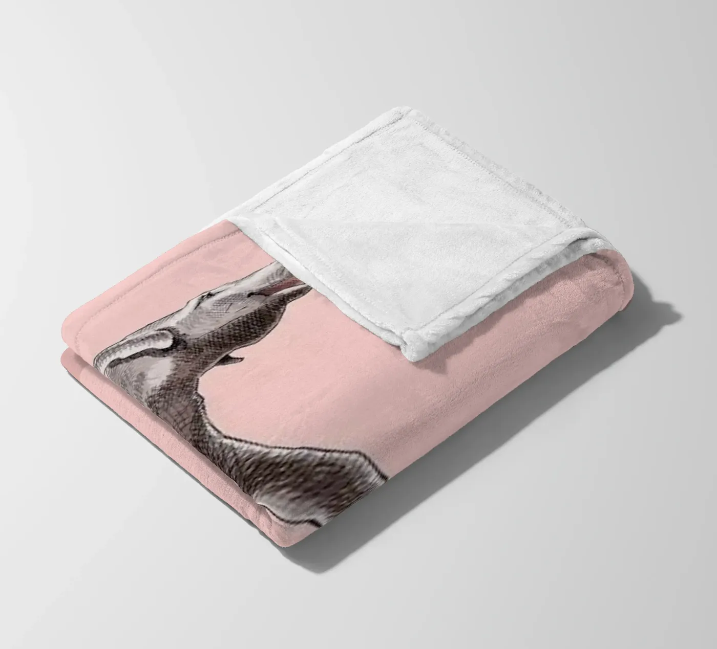 Float Like a Bird fleece blanket by Jason Ratliff