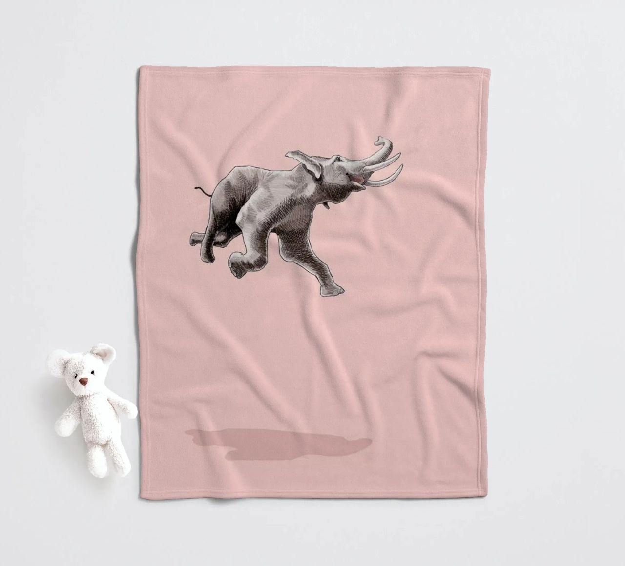 Float Like a Bird coperta in pile da Jason Ratliff