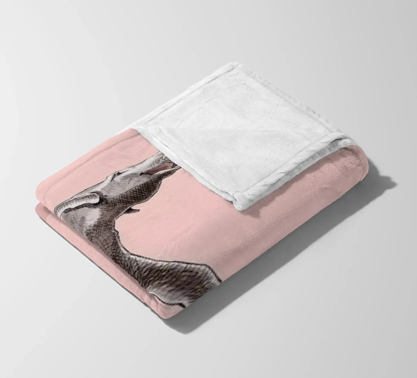 Float Like a Bird fleece blanket by Jason Ratliff