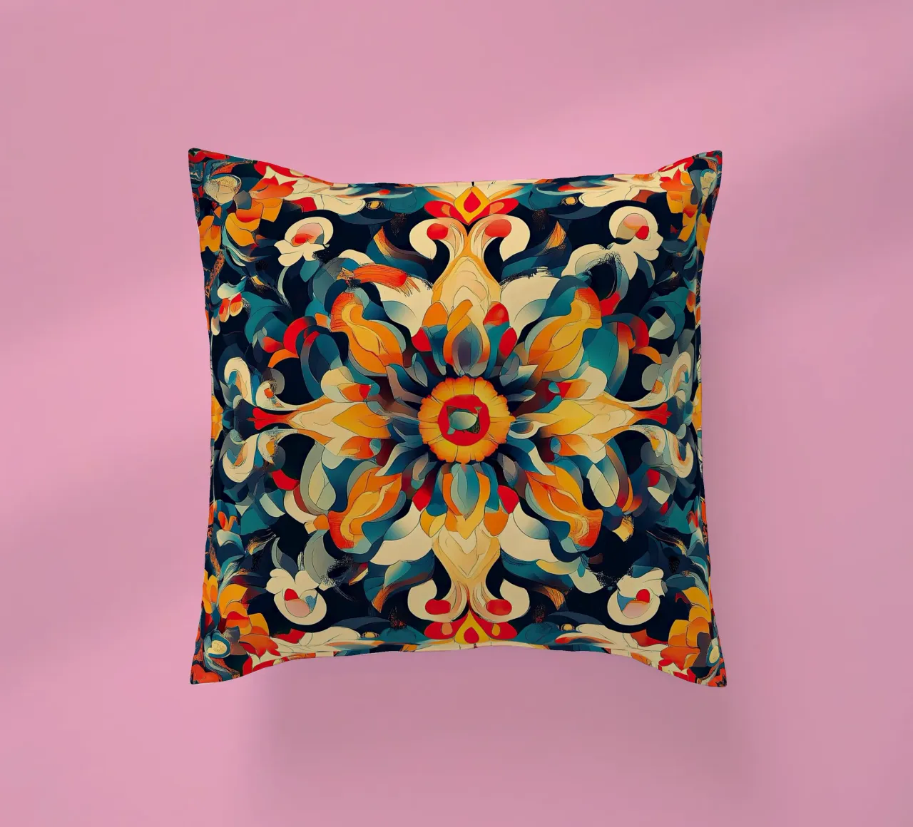 Art nouveau - Un omaggio alle forme fluide cuscino da Artful Bloom