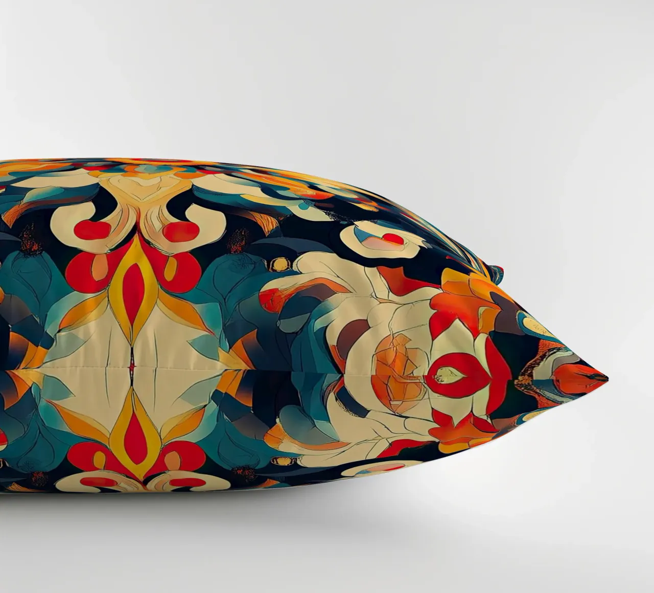Art nouveau - Un omaggio alle forme fluide cuscino da Artful Bloom