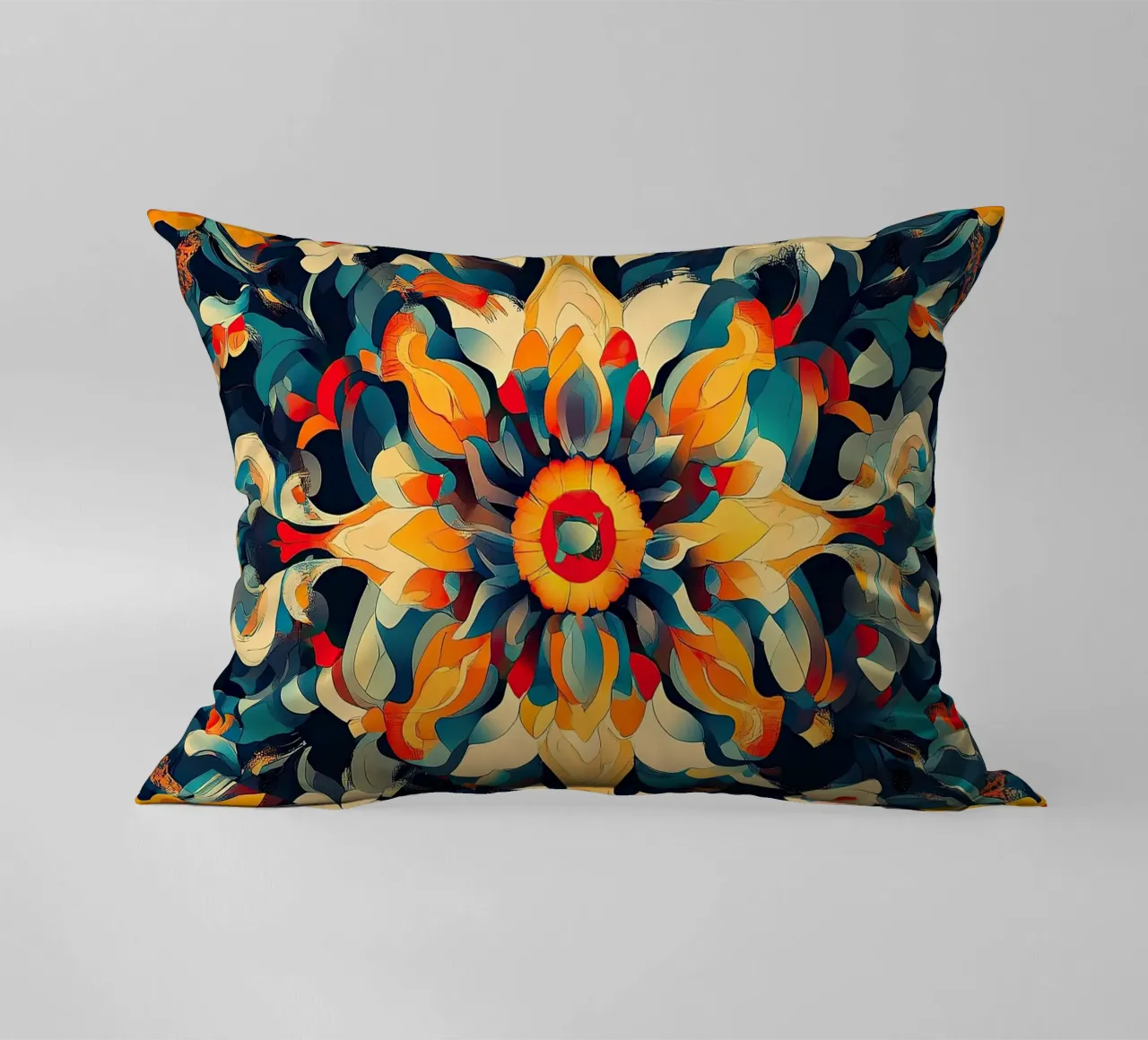 Art nouveau - Un omaggio alle forme fluide cuscino da Artful Bloom