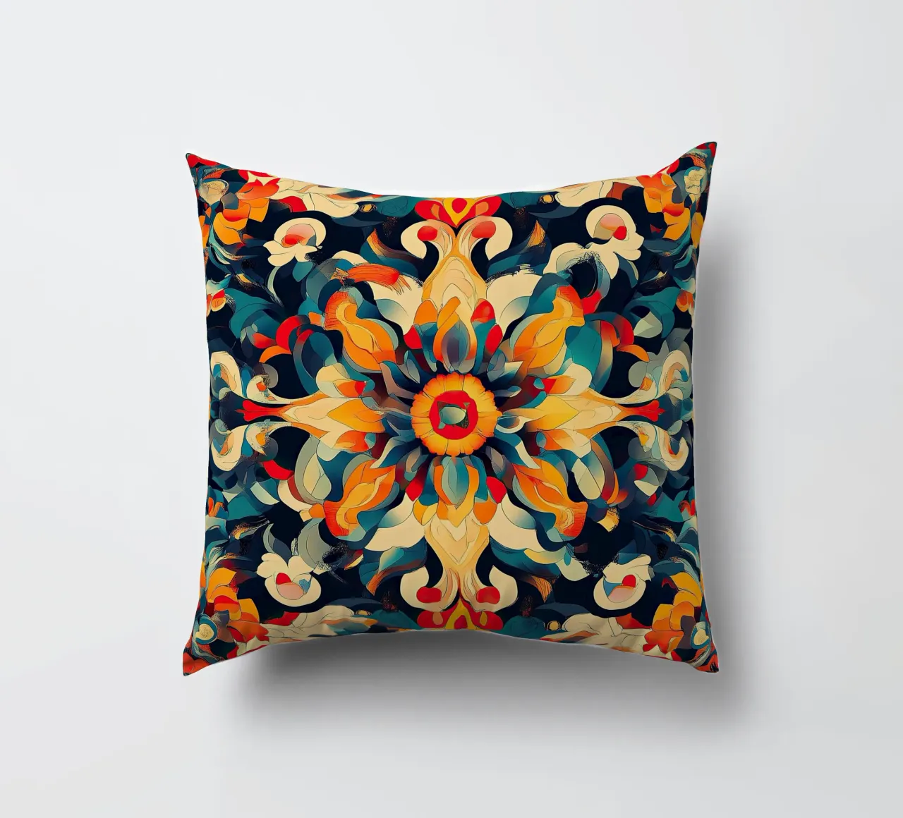 Art nouveau - Un omaggio alle forme fluide cuscino da Artful Bloom