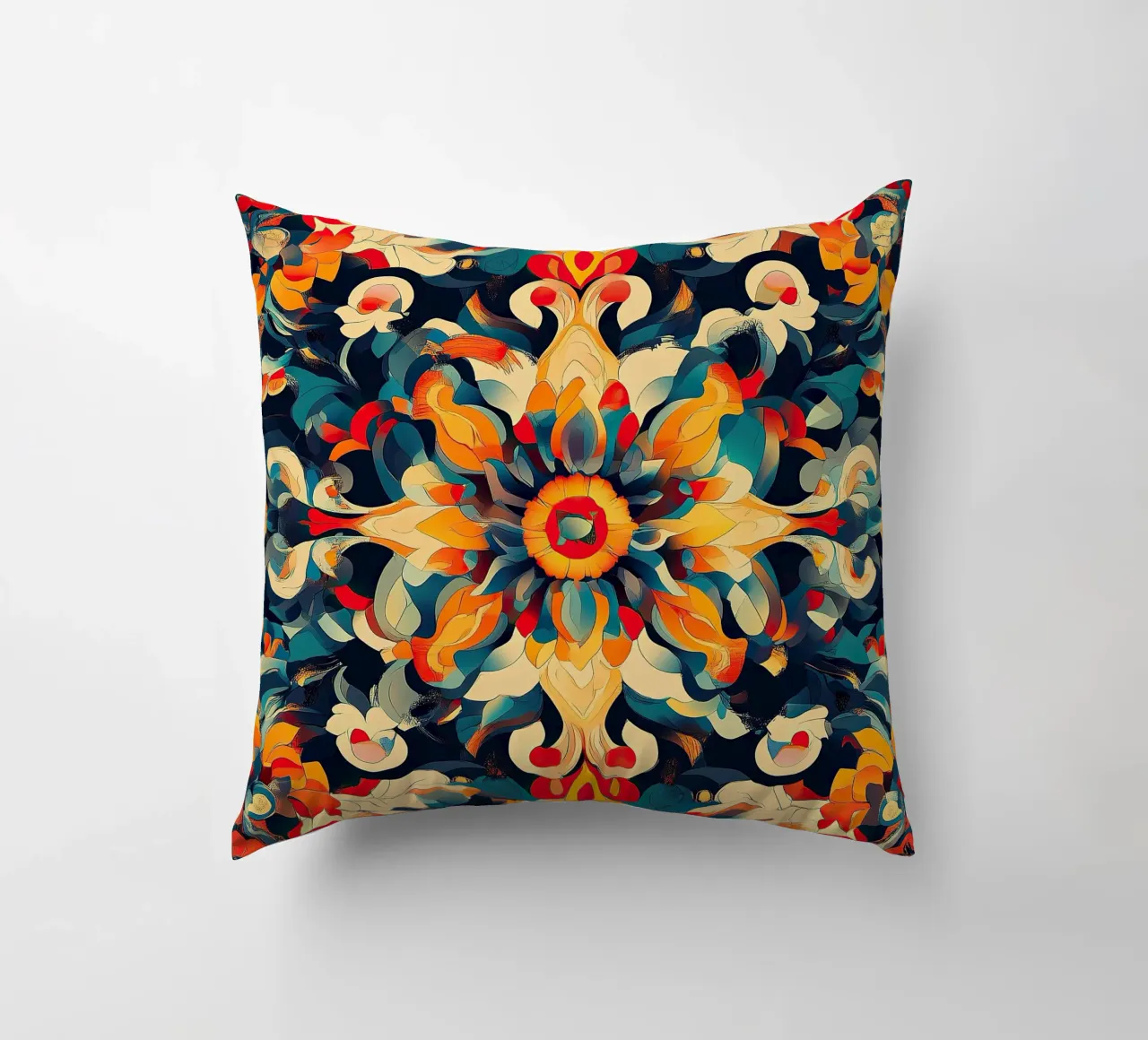 Art nouveau - Un omaggio alle forme fluide cuscino da Artful Bloom