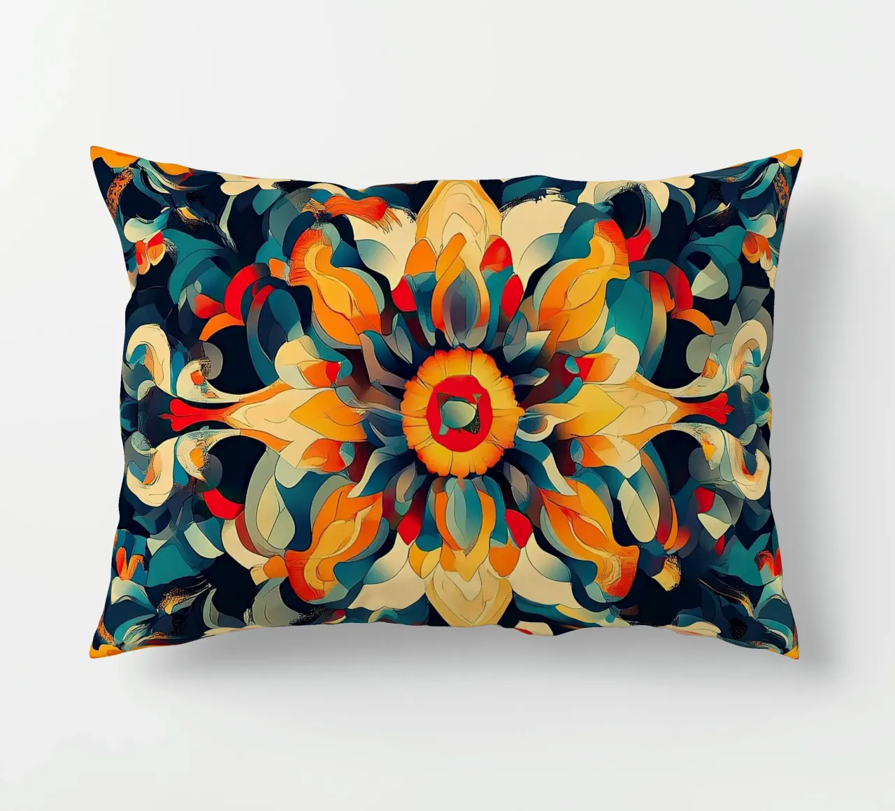 Art nouveau - Un omaggio alle forme fluide cuscino da Artful Bloom