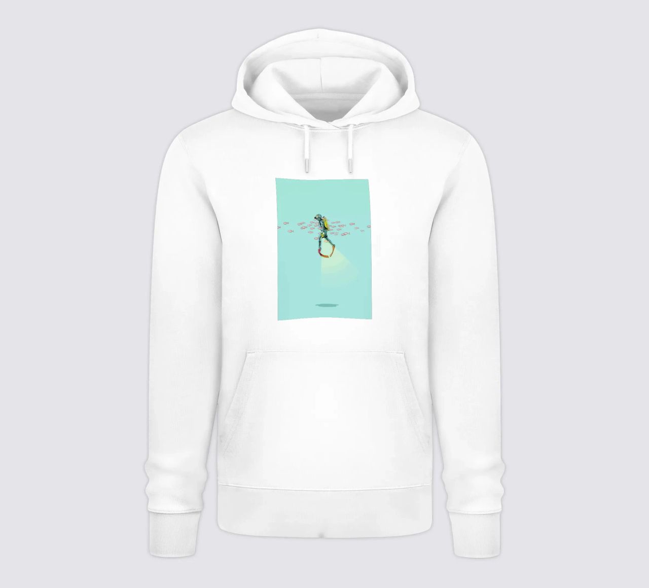 Float Under the Sea felpa con cappuccio da Jason Ratliff