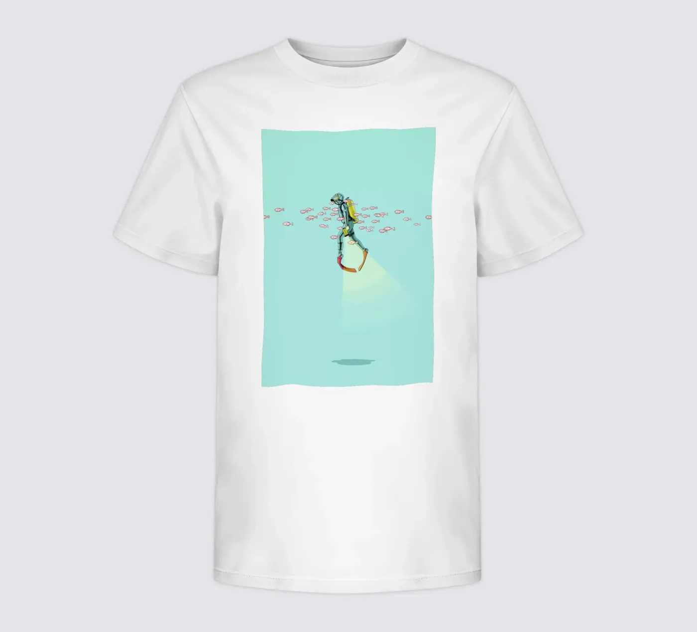 Float Under the Sea kinder t-shirt van Jason Ratliff