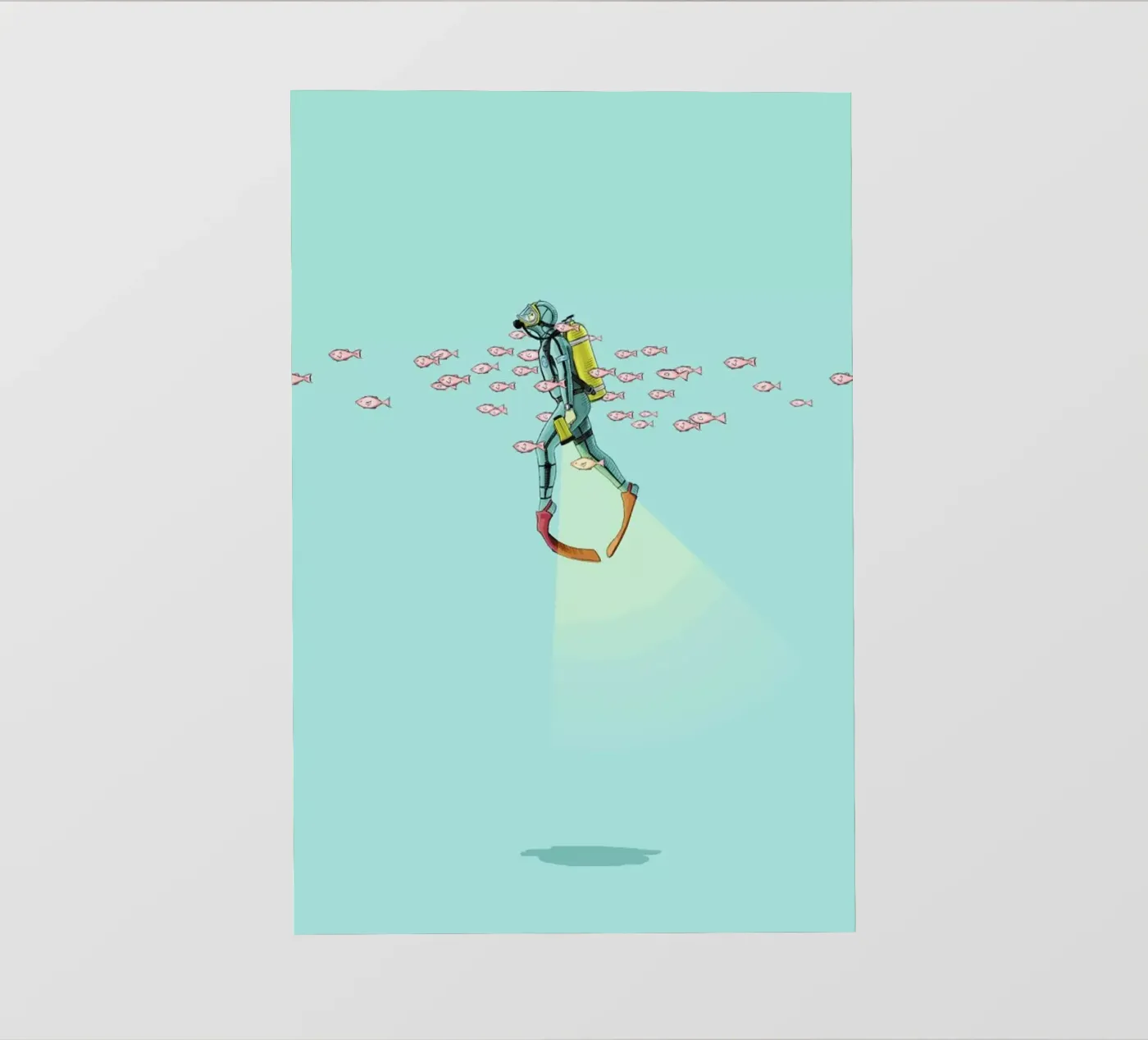Float Under the Sea pellicola backlit da Jason Ratliff