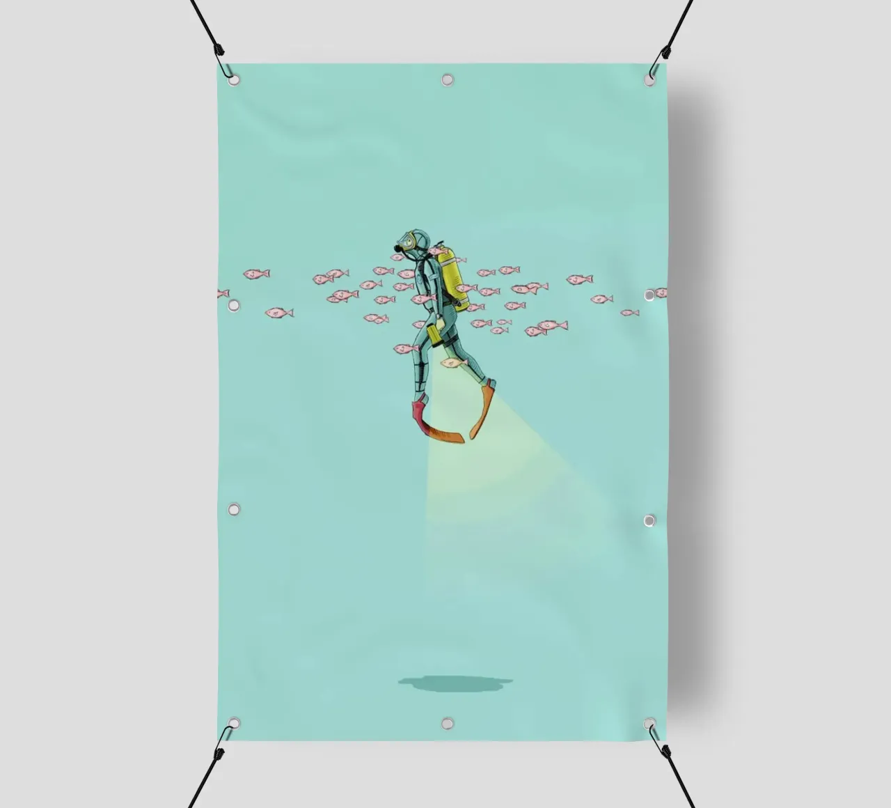 Float Under the Sea telo in pvc da Jason Ratliff