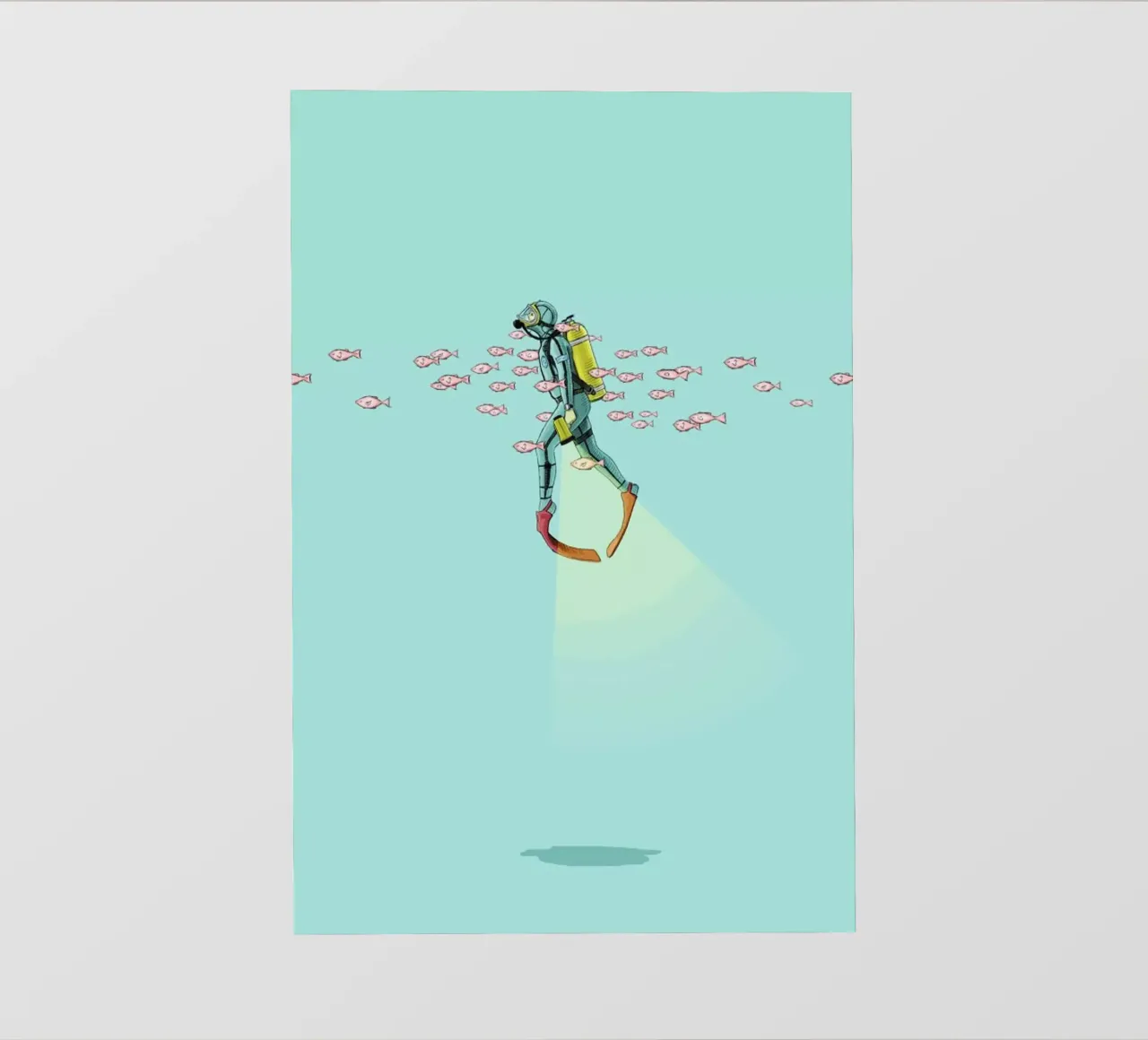 Float Under the Sea telo in pvc da Jason Ratliff