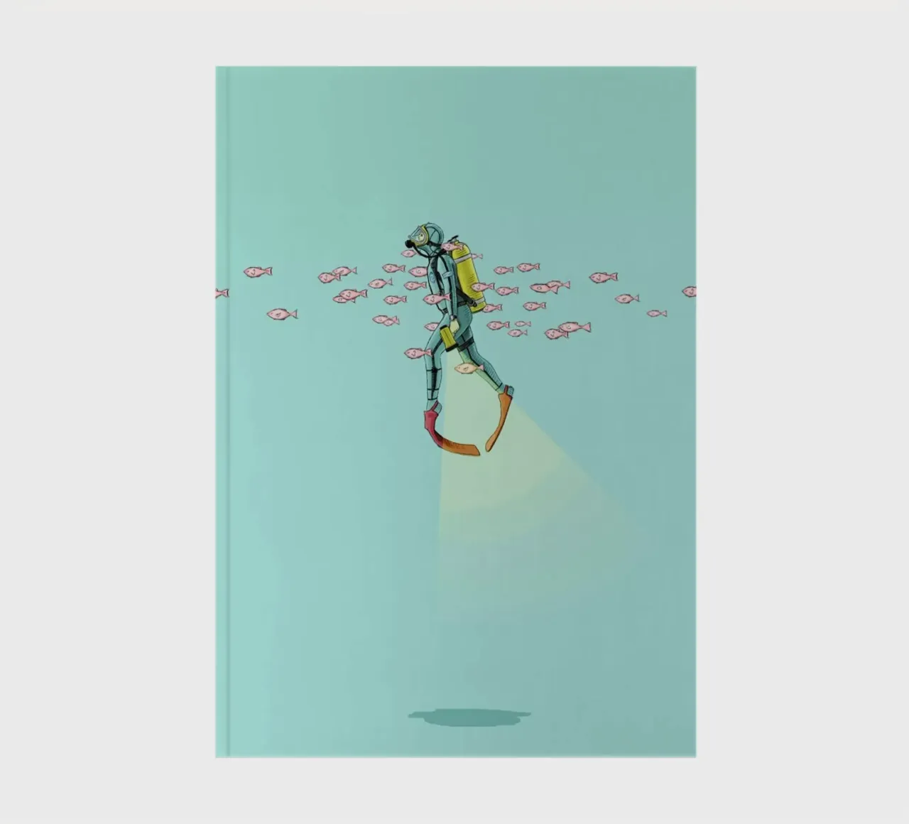 Float Under the Sea notebook by Jason Ratliff