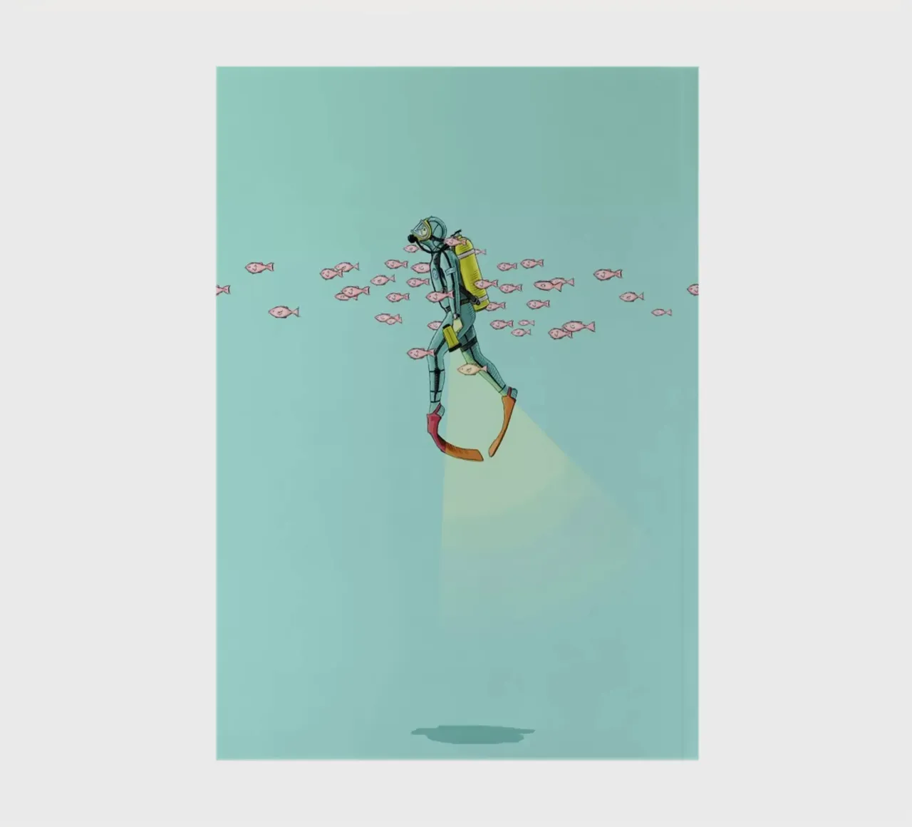 Float Under the Sea notebook by Jason Ratliff