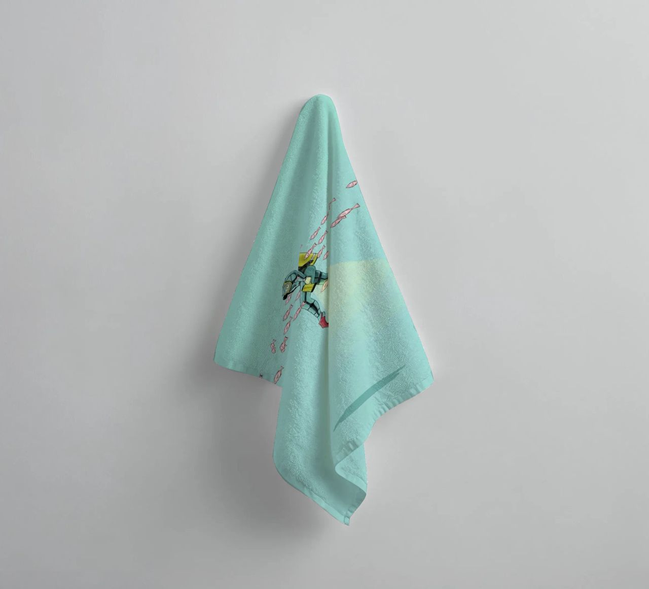 Float Under the Sea asciugamano da bagno da Jason Ratliff