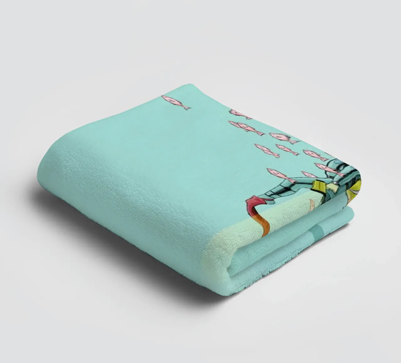 Float Under the Sea asciugamano da bagno da Jason Ratliff