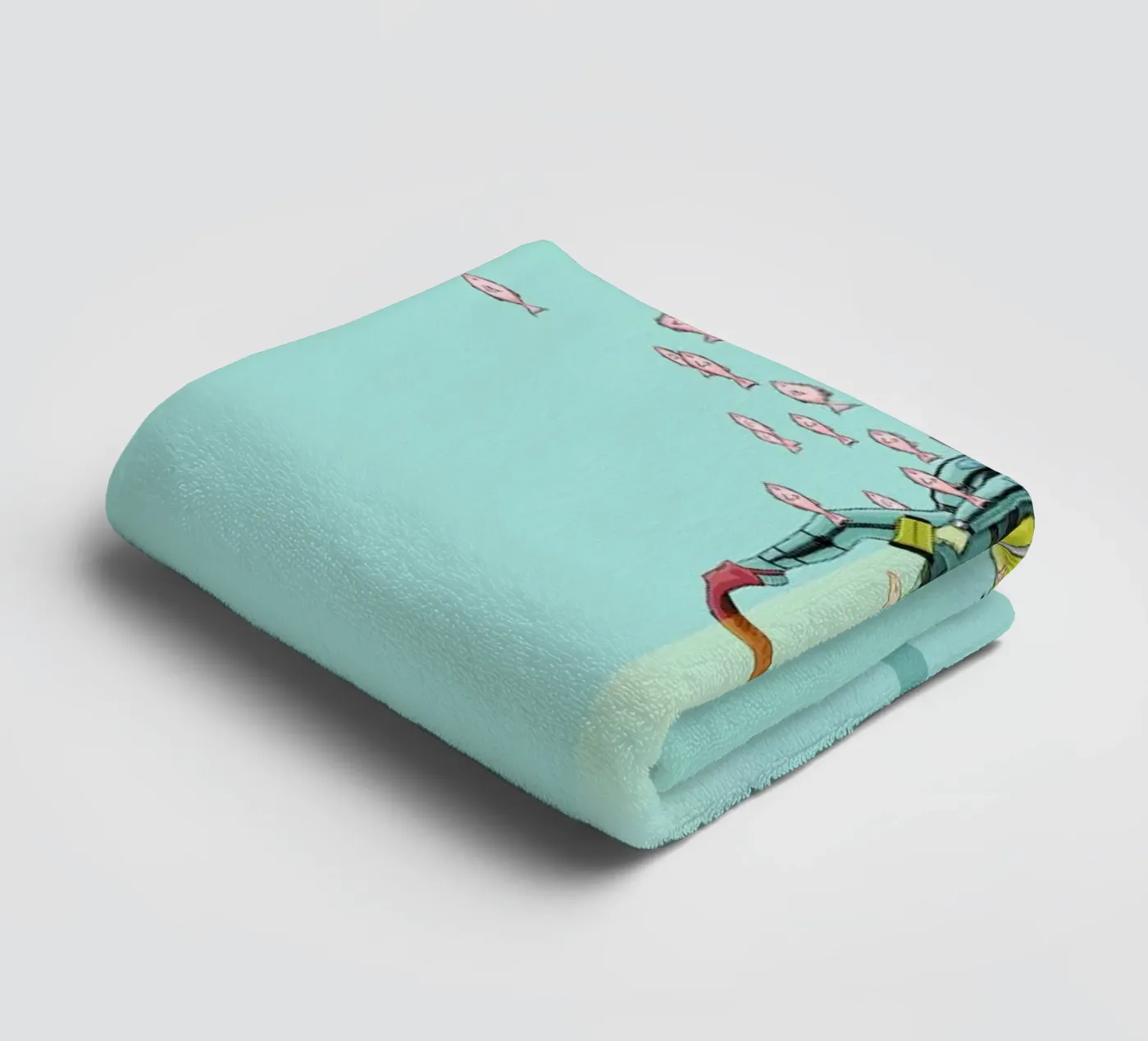 Float Under the Sea badhanddoek van Jason Ratliff