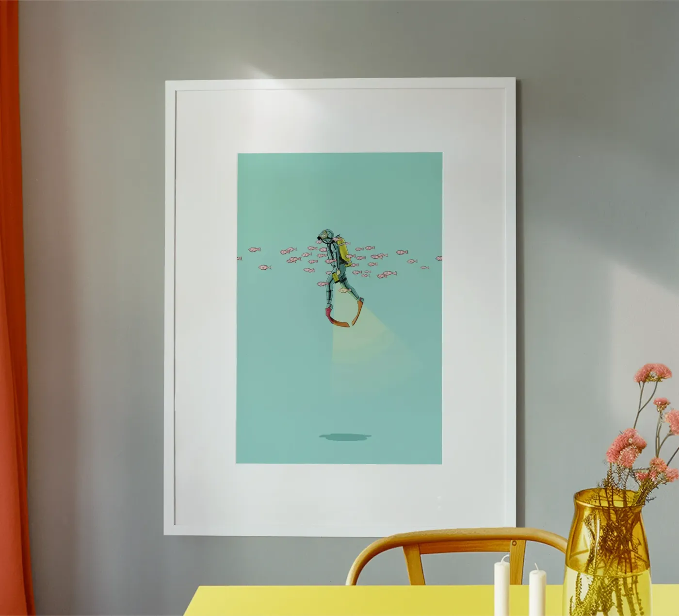 Float Under the Sea poster da Jason Ratliff