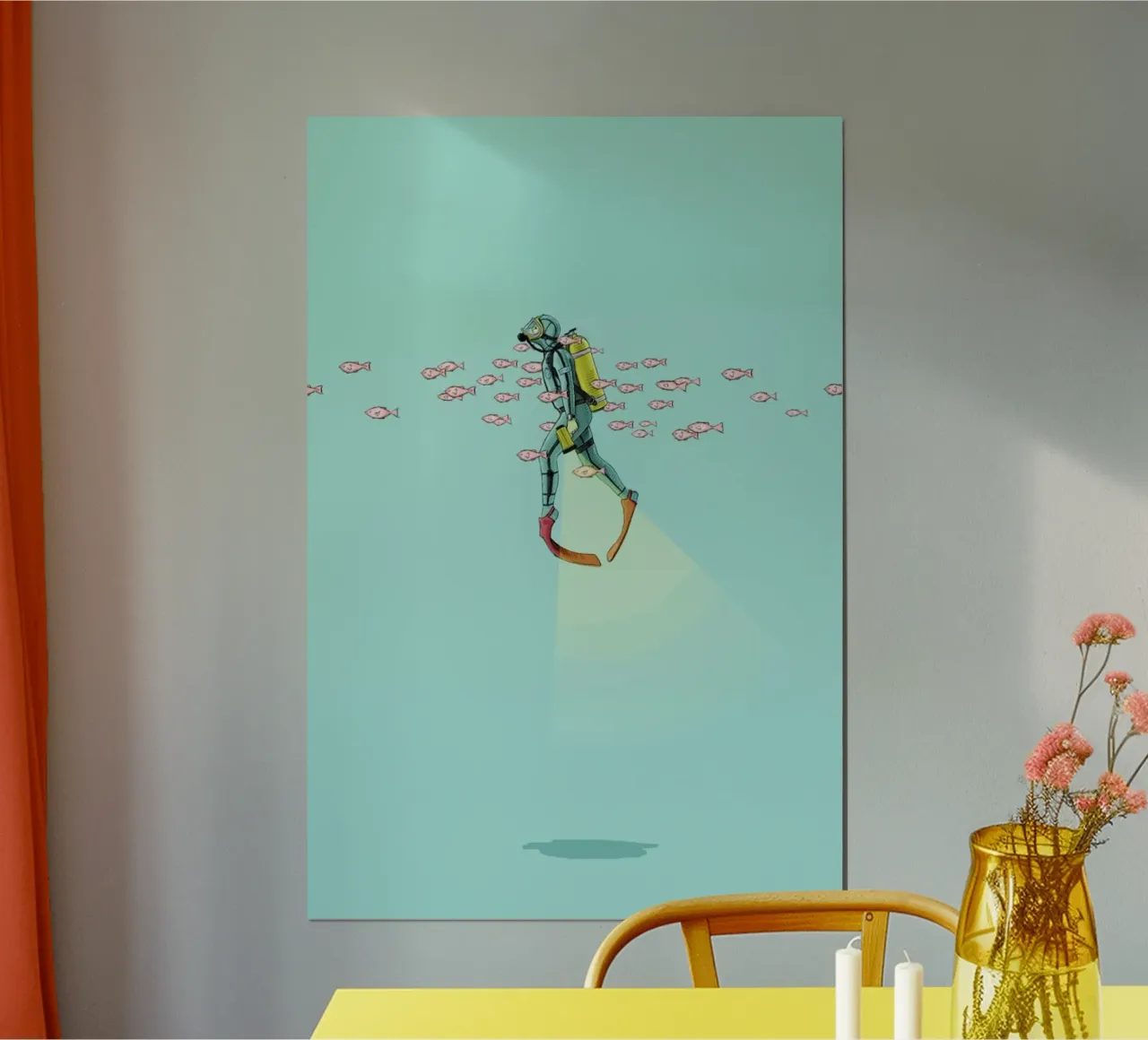 Float Under the Sea poster da Jason Ratliff