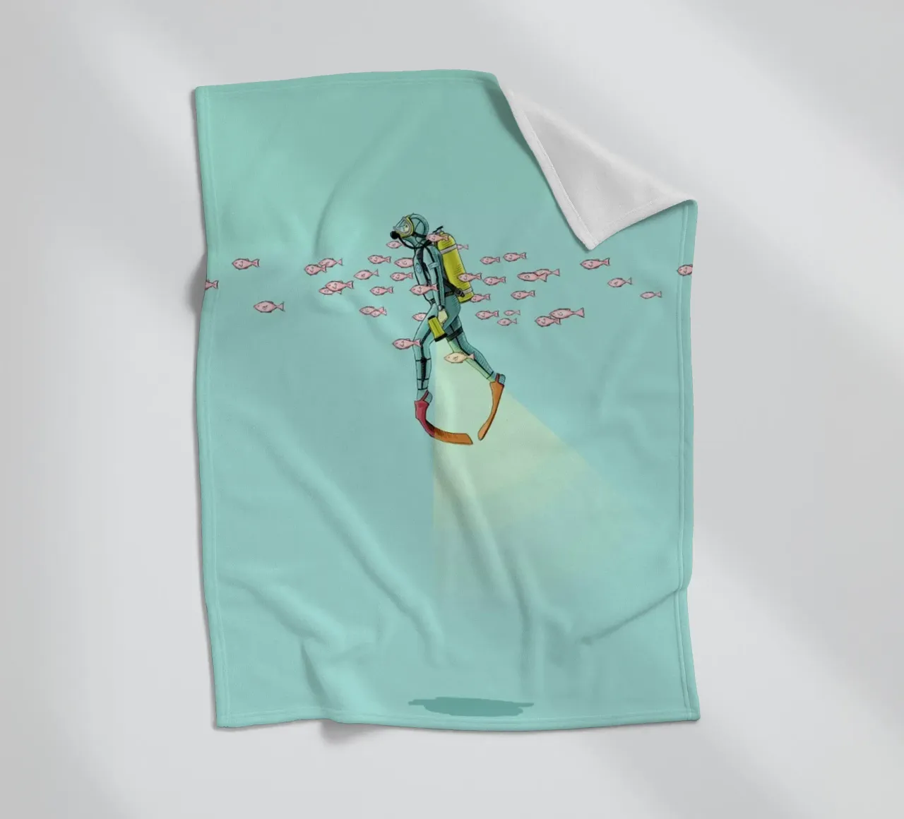 Float Under the Sea coperta in pile da Jason Ratliff