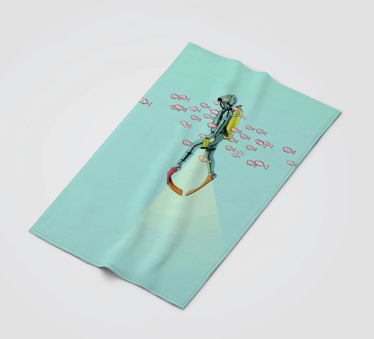 Float Under the Sea coperta in pile da Jason Ratliff