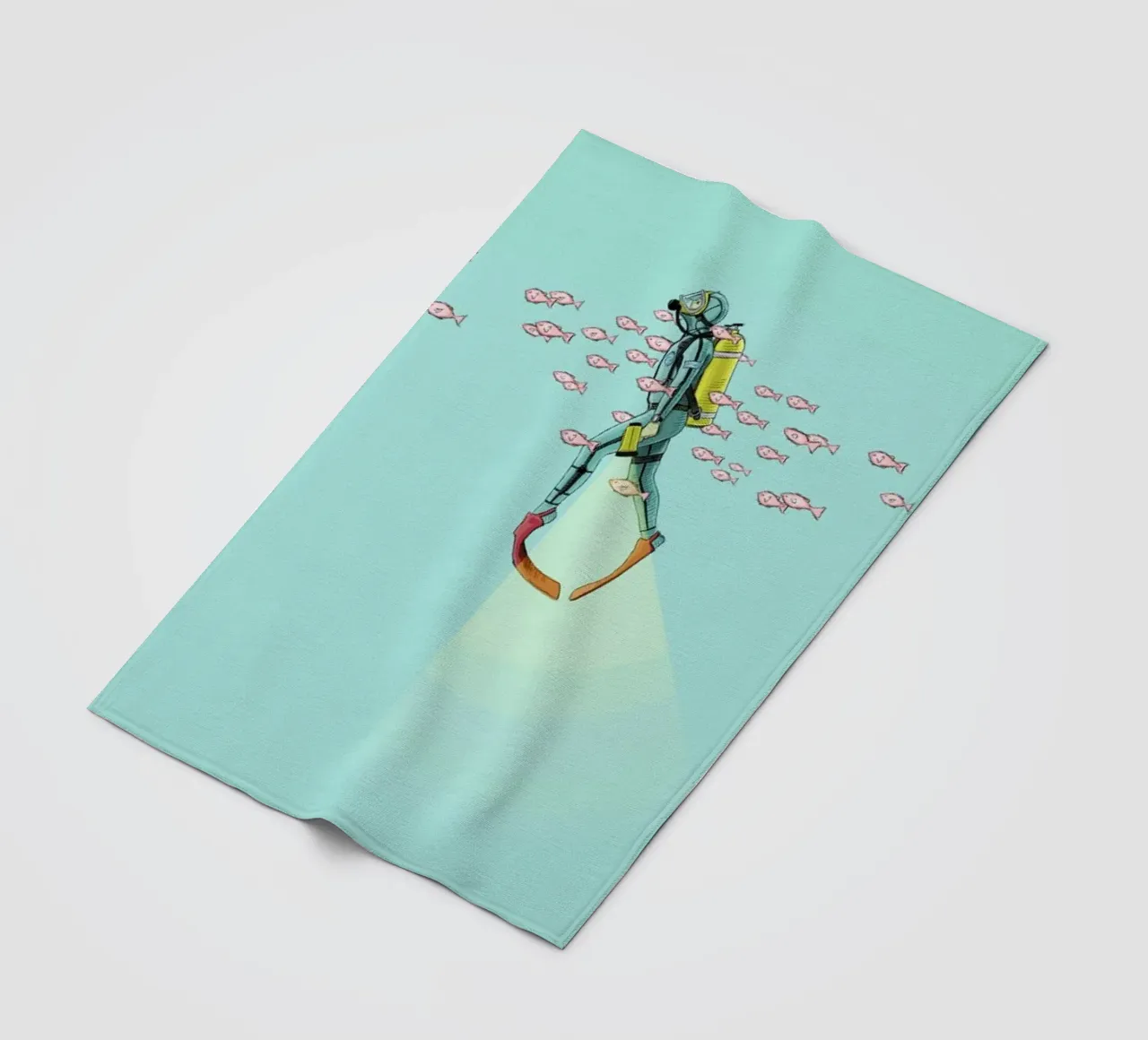 Float Under the Sea coperta in pile da Jason Ratliff