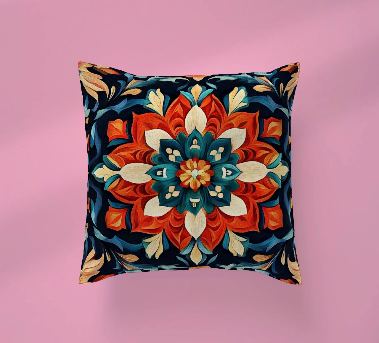 Art Nouveau - The magic of the nouveau pile decorative cushion by Artful Bloom