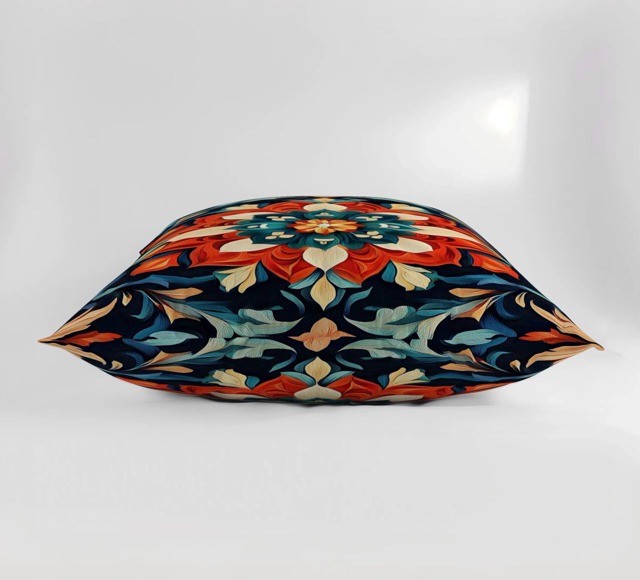 Art Nouveau - The magic of the nouveau pile decorative cushion by Artful Bloom