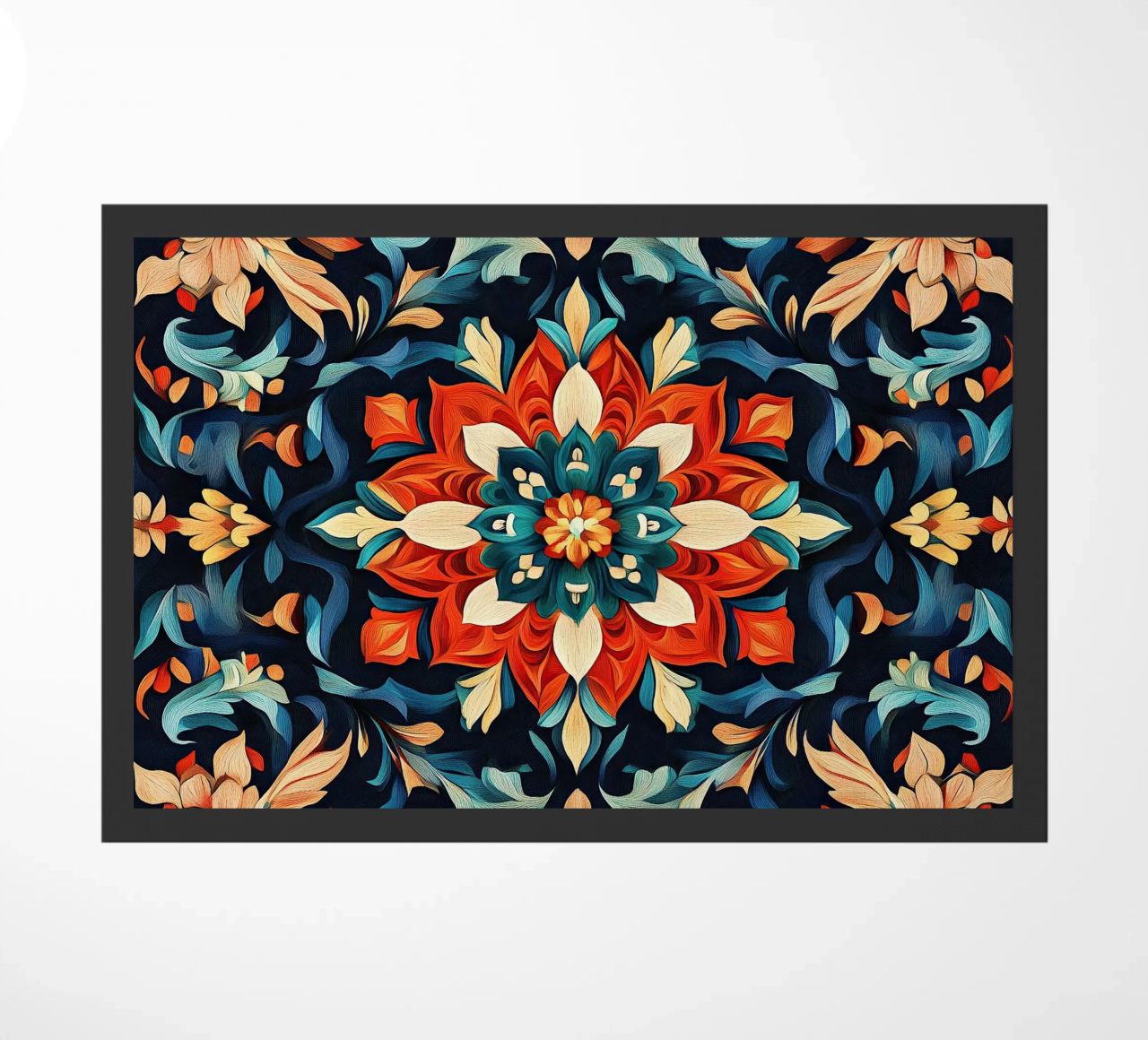 Art Nouveau - The magic of the nouveau pile doormat by Artful Bloom