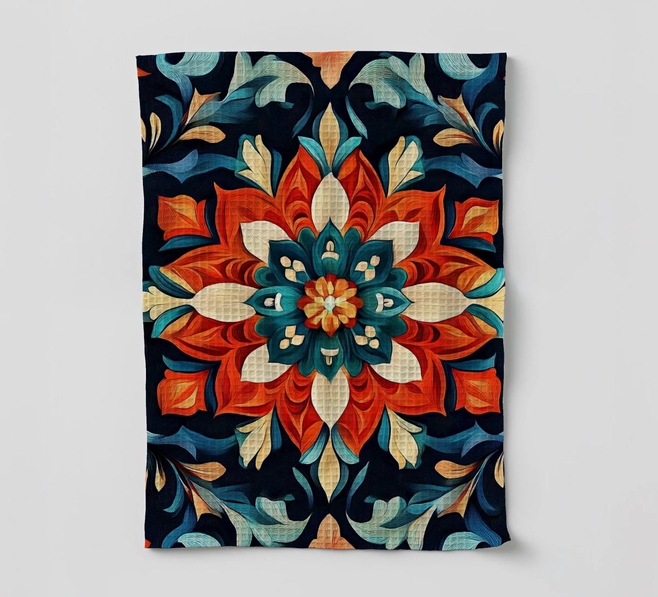 Art Nouveau - The magic of the nouveau pile tea towel by Artful Bloom