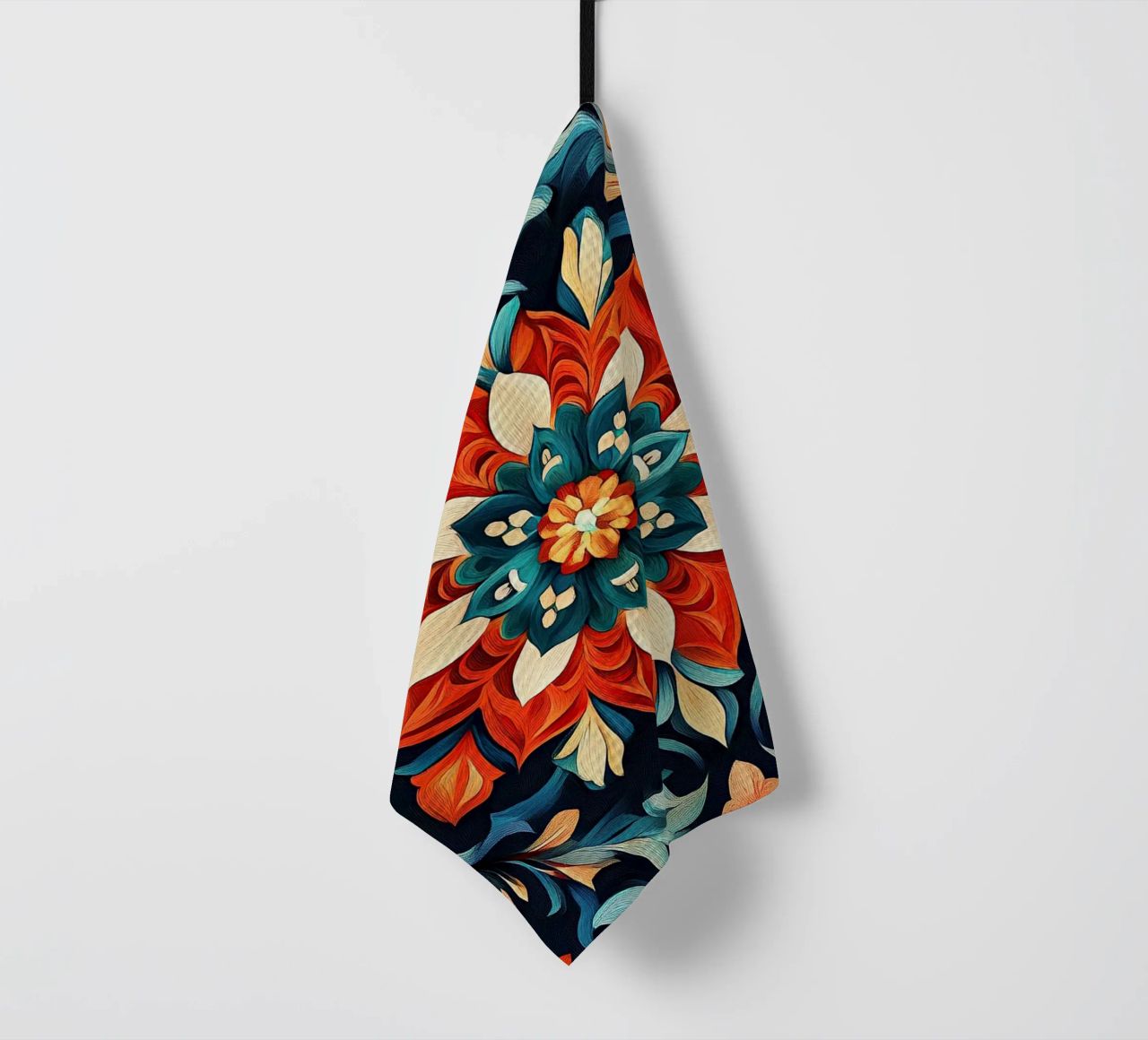 Art Nouveau - The magic of the nouveau pile tea towel by Artful Bloom