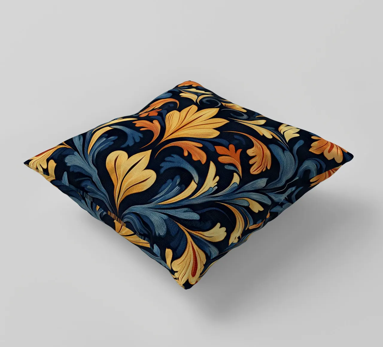 L'Art nouveau: lo splendore fiorente dei tempi passati cuscino da Artful Bloom