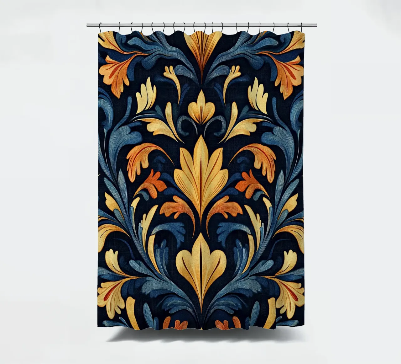 L'Art nouveau: lo splendore fiorente dei tempi passati tenda da doccia da Artful Bloom