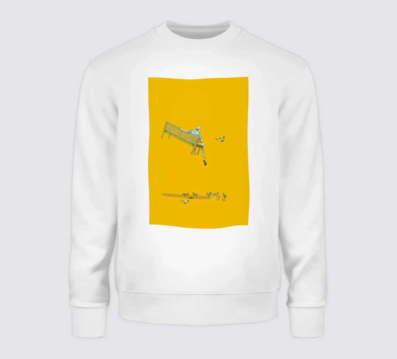 Float With the Pigeons felpa da Jason Ratliff