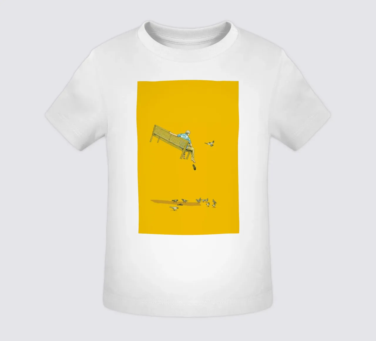 Float With the Pigeons maglietta neonato da Jason Ratliff