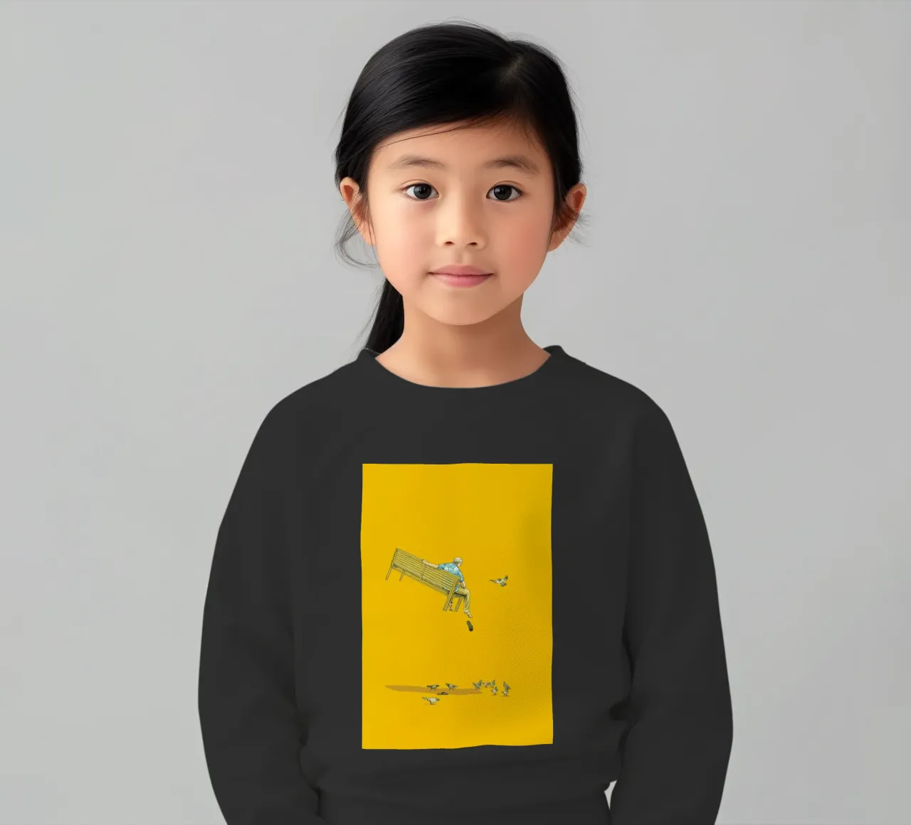 Float With the Pigeons felpa bambino da Jason Ratliff