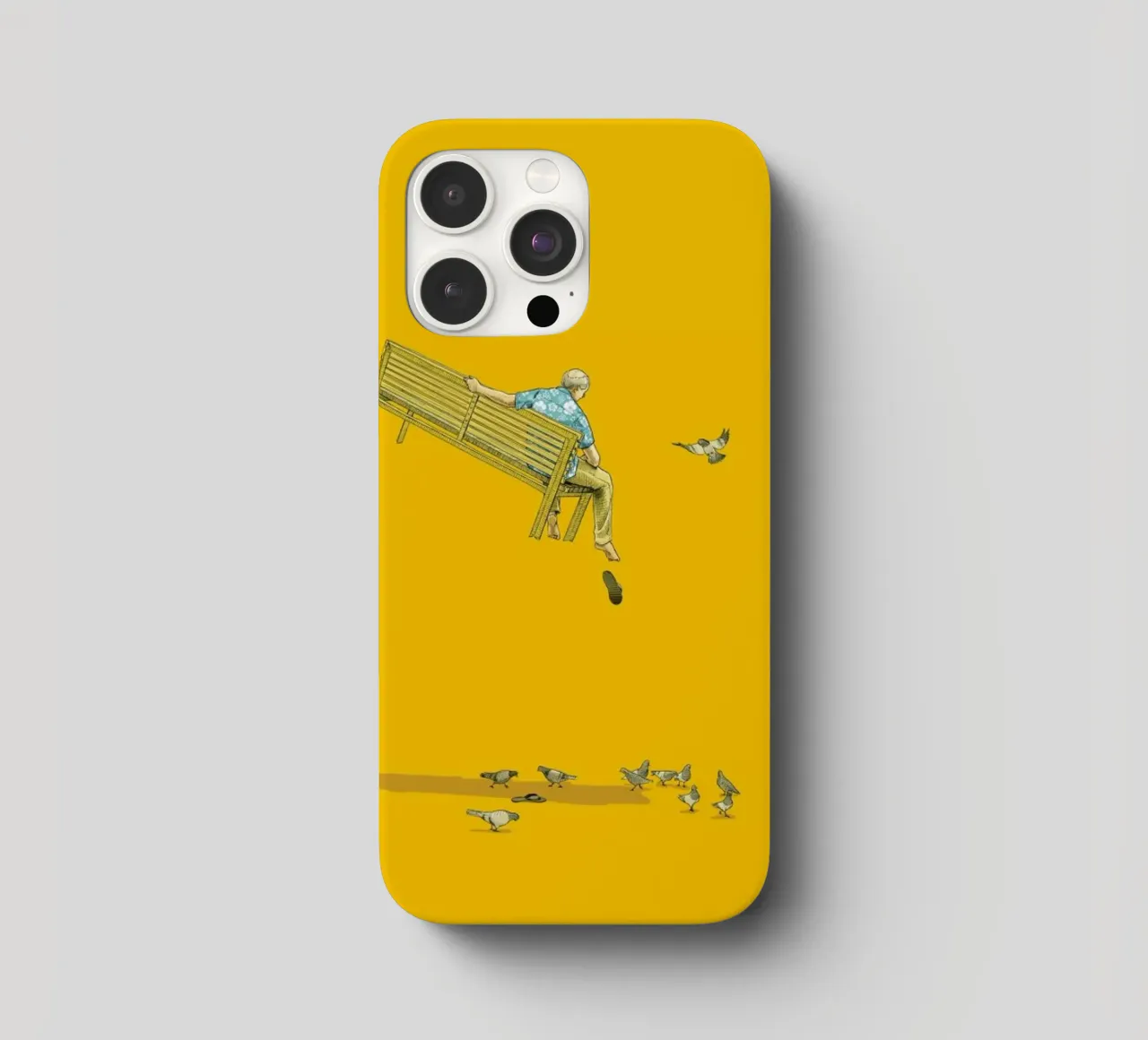 Float With the Pigeons cover iphone da Jason Ratliff