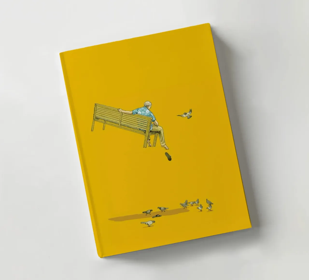 Float With the Pigeons Notizbuch von Jason Ratliff