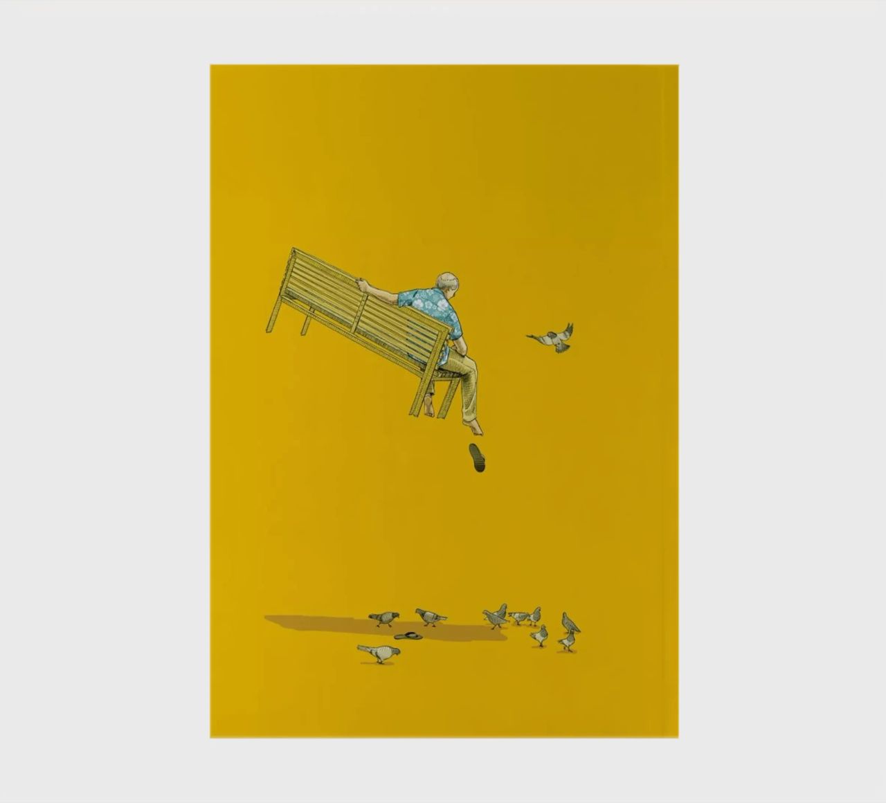 Float With the Pigeons notebook by Jason Ratliff