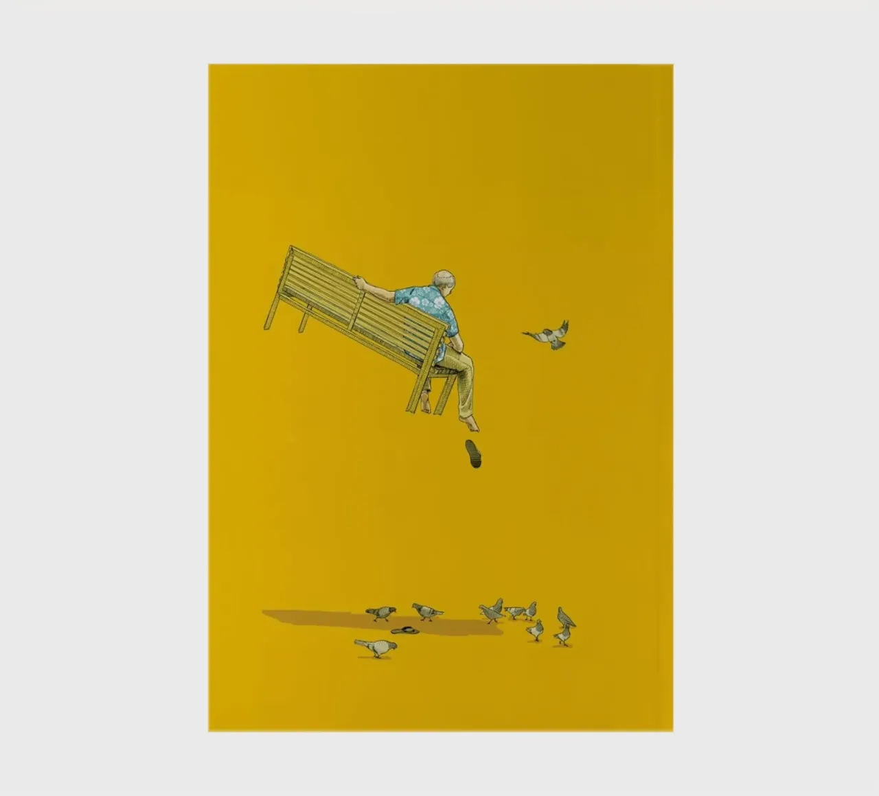 Float With the Pigeons notebook by Jason Ratliff