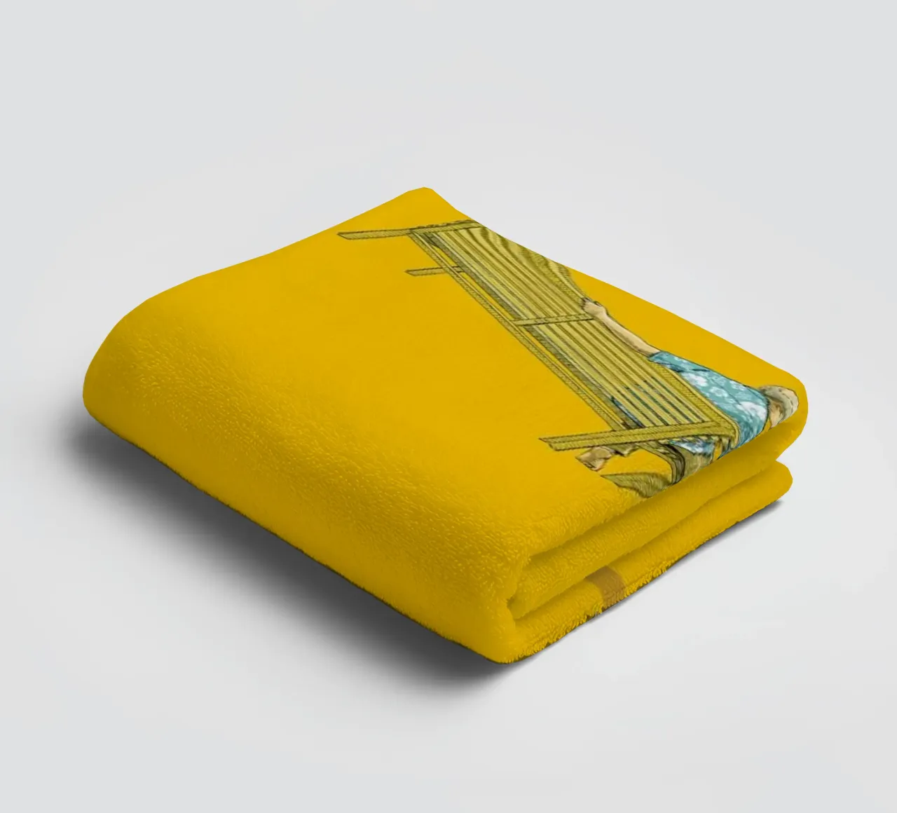 Float With the Pigeons towel by Jason Ratliff