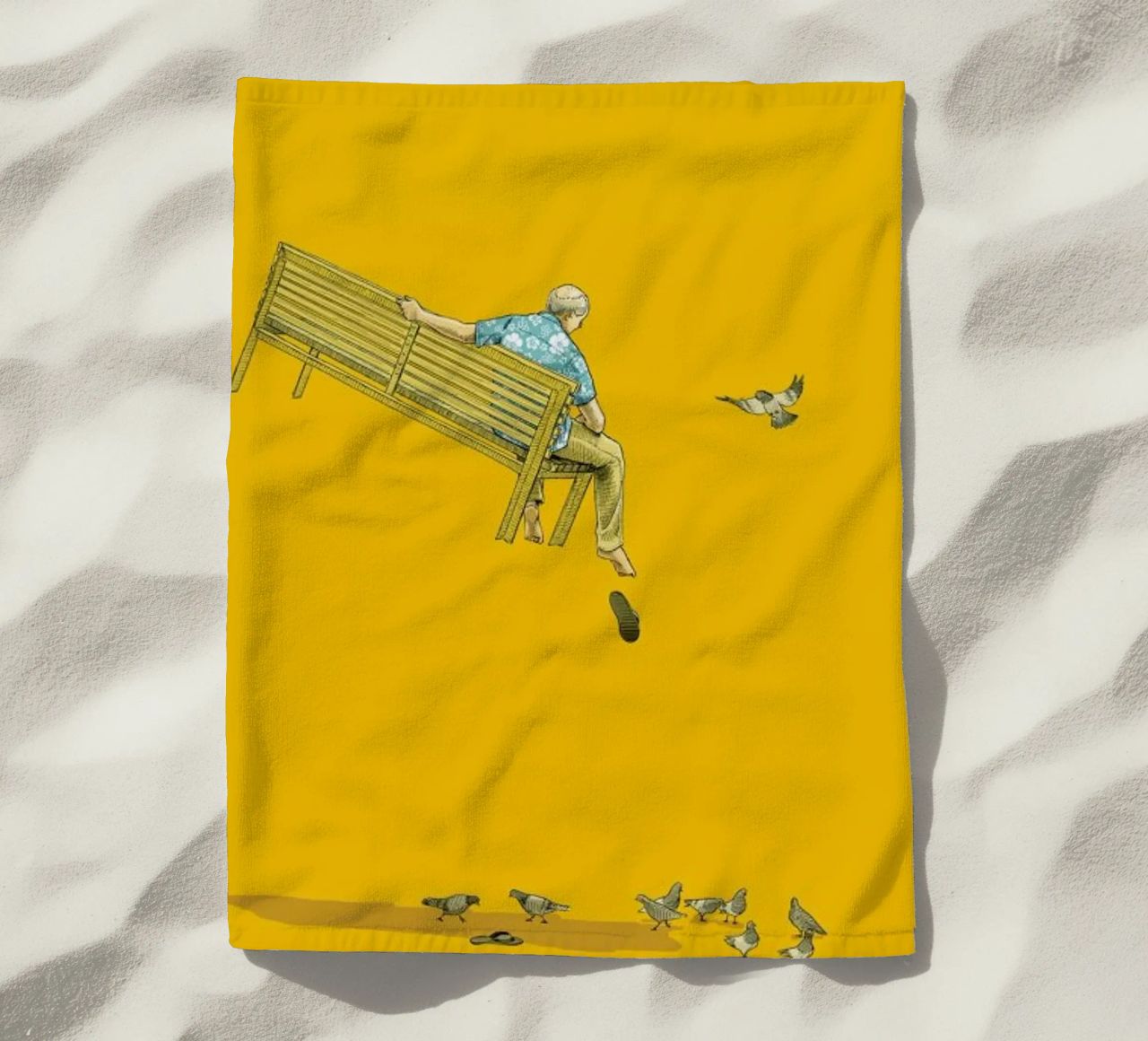 Float With the Pigeons telo mare da Jason Ratliff